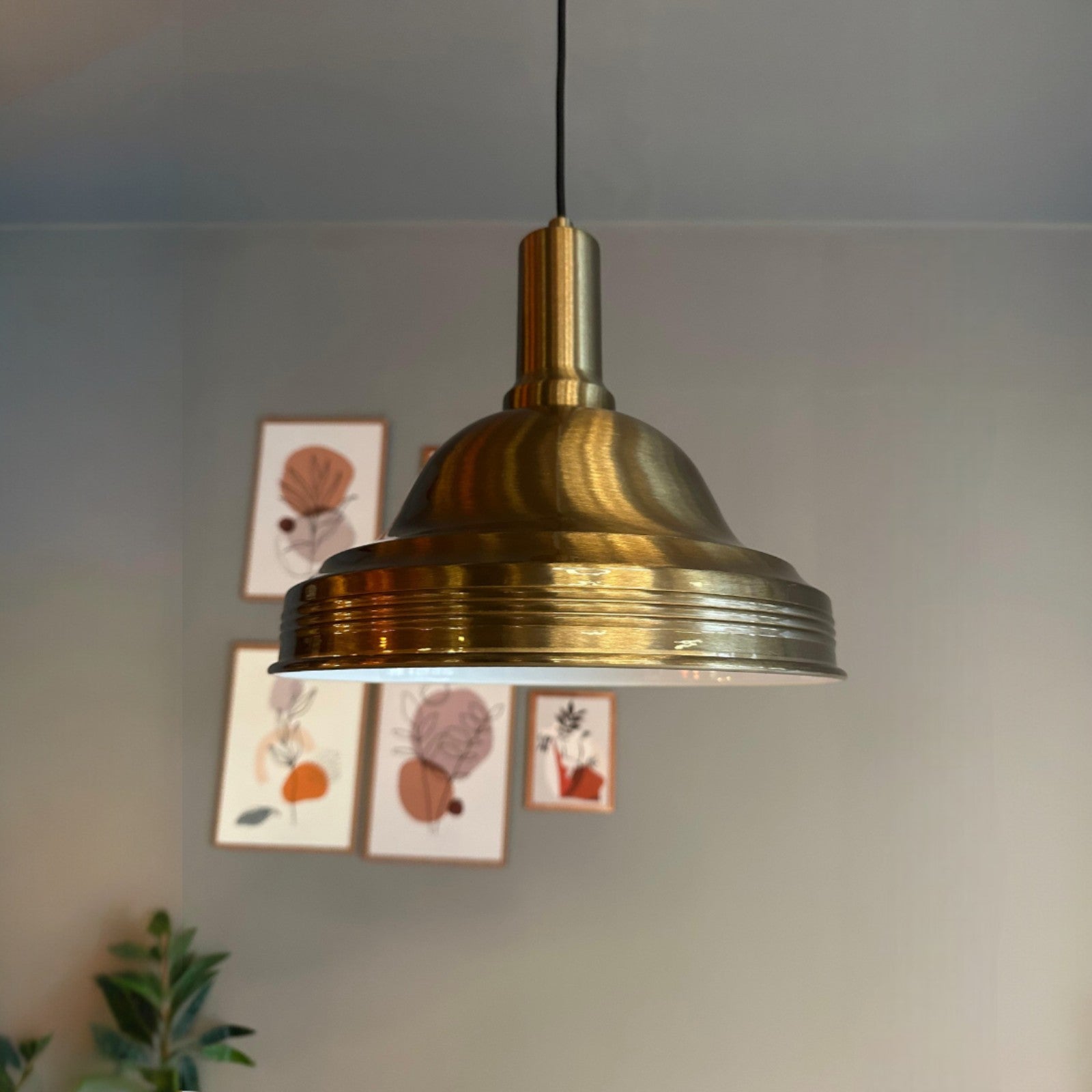 Pendelleuchte Asletl Hängelampe Industrial aus Metall Ø40 cm, Pendelleuchte Esstisch